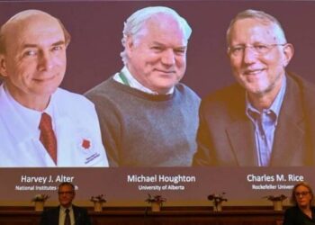 Nobel de Medicina vai para três pesquisadores que descobriram vírus da hepatite C