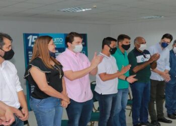 Deputados e vereador do PSL anunciam apoio a Maguito