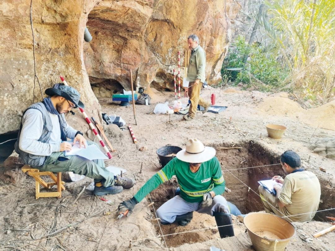 Sitio arqueológico, com artefatos de 3.520 anos, é encontrado em Goiás