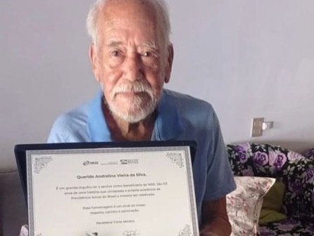'Terror do INSS': Idoso de 121 anos recebe alta após se recuperar de dengue, em Goiás