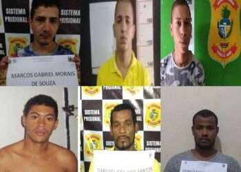 Seis detentos fogem de presídio por buraco em parece de cela, em Santa Helena de Goiás