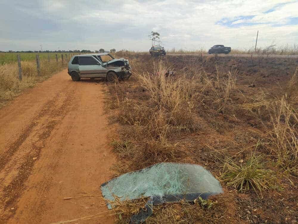 Acidente entre motoristas sem habilitação mata uma pessoa na BR-070, em Goiás