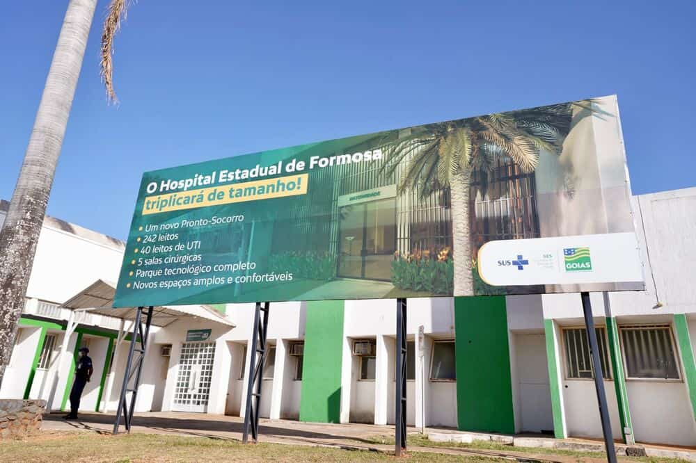 Investimento de R$ 112 milhões é destinado para ampliação do Hospital Estadual de Formosa