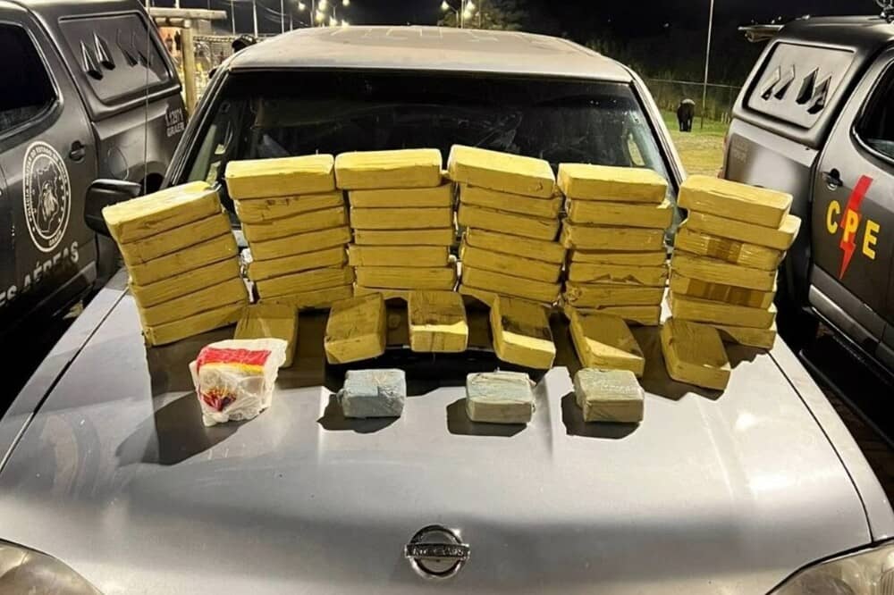 Polícia apreende cocaína avaliada em R$ 6 milhões na GO-222, em Anápolis