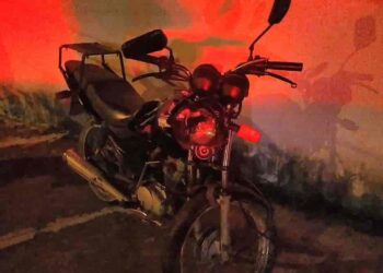 Vídeo: motociclista sem CNH fica em estado gravíssimo após acidente em Goiânia