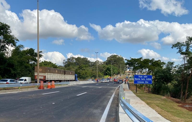 Trecho da BR-153, em Aparecida de Goiânia, é interditado para obras novamente