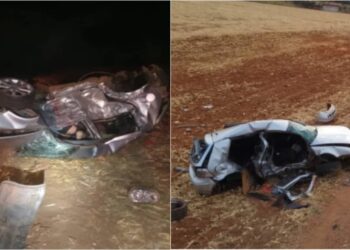 Grave acidente entre carros deixa seis pessoas mortas na GO-060, em Turvânia