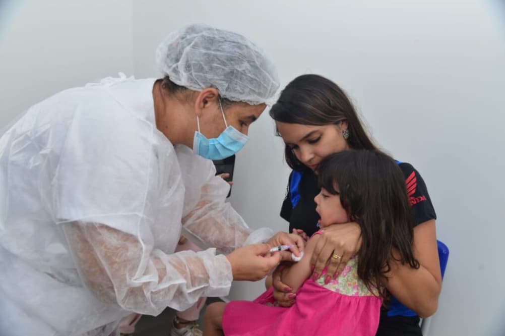Covid-19: Aparecida amplia vacinação infantil para todas as crianças a partir de 6 meses