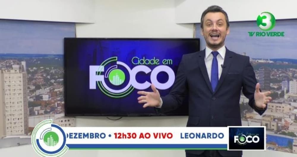 Emissora de TV no interior do estado contrata novo apresentador e faz estreia surpreendente em dezembro