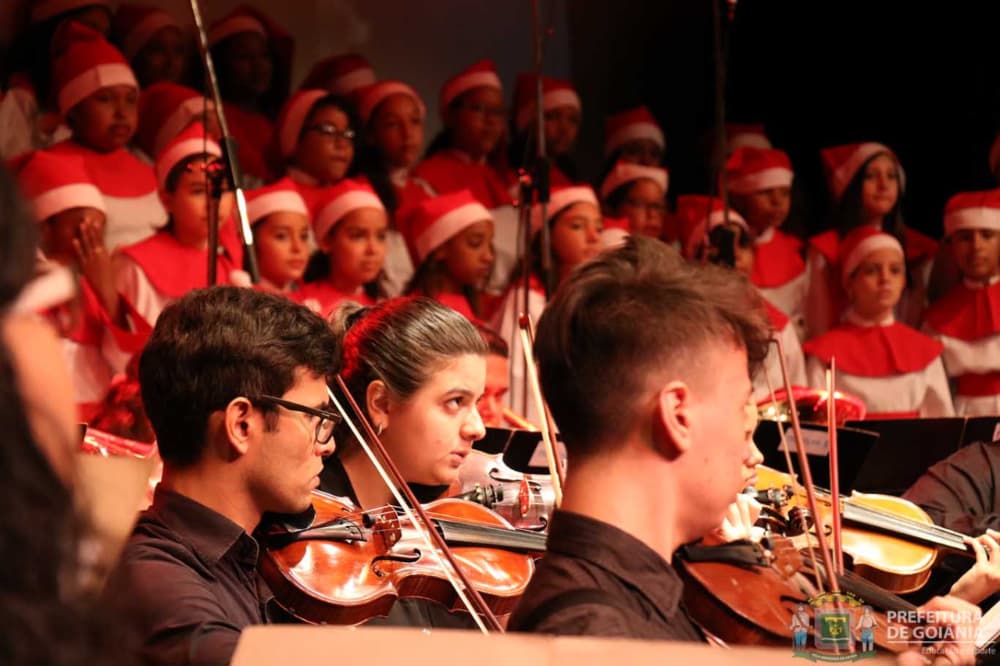 Alunos da rede municipal de educação apresentam Cantata de Natal em Goiânia