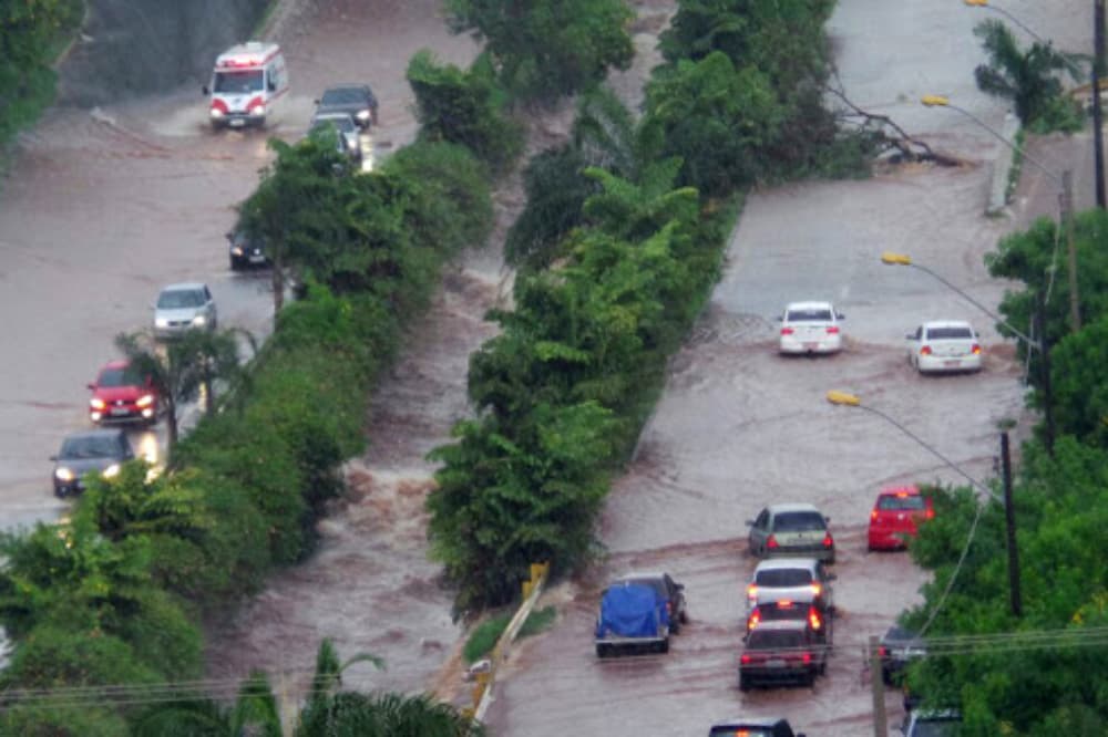 Em dois dias, Goiânia registra mais de 70% da chuva esperada para o mês