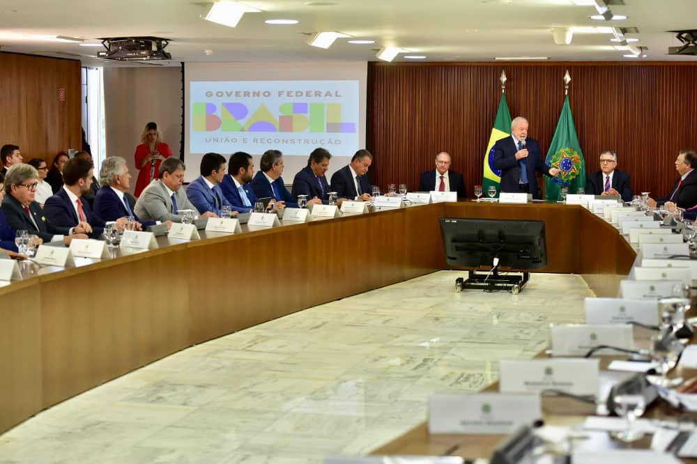 Em reunião com presidente Lula, Caiado oferece suporte médico ao povo Yanomami