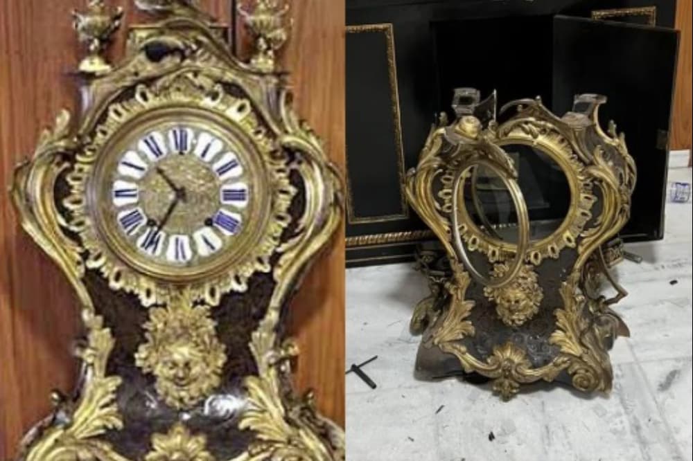 Vândalo suspeito de destruir relógio do século 17, no Planalto, é de Catalão