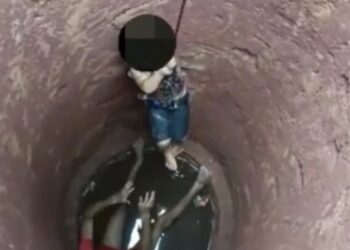 Crianças são resgatadas após caírem em cisterna, em Porangatu; veja vídeo