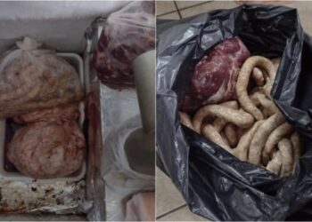 Mais de 100 kg de alimentos estragados são apreendidos em supermercado em Goiânia