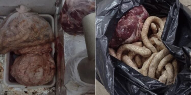 Mais de 100 kg de alimentos estragados são apreendidos em supermercado em Goiânia