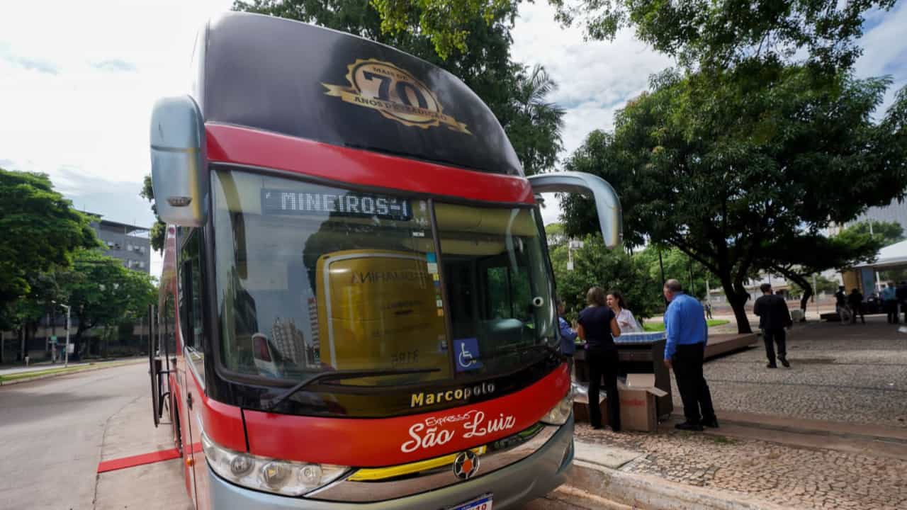 novos ônibus em Goiás