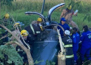 Passageira de avião que caiu em Goiânia morre em hospital