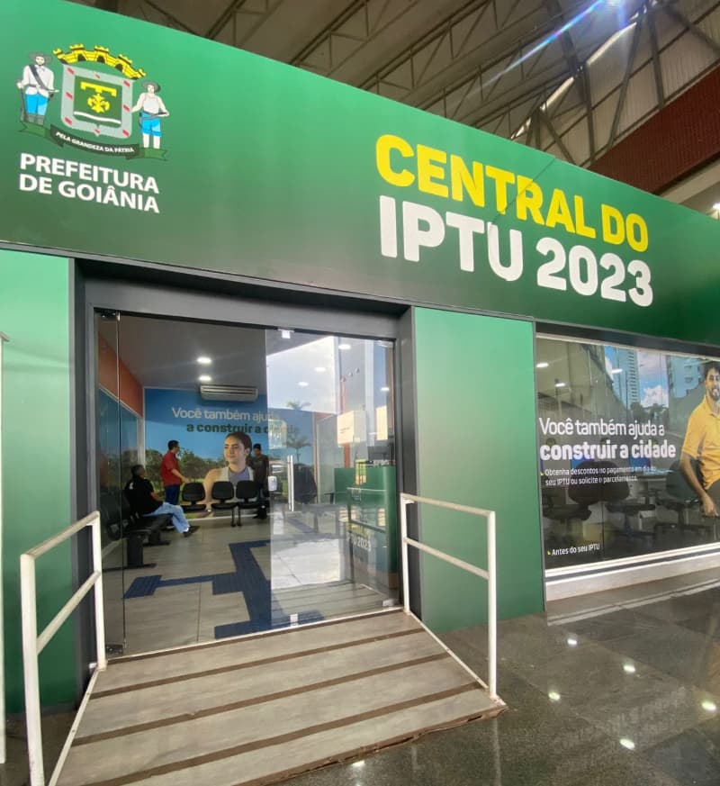 Central do IPTU em Goiânia