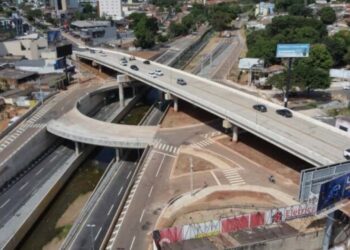 Complexo Viário da Jamel Cecílio passa por mudanças no trânsito; veja
