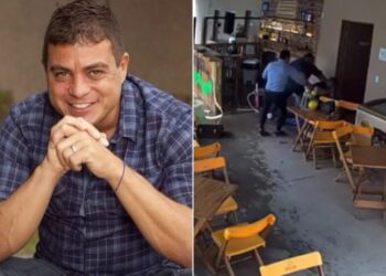 Vídeo: Ex-BBB Dhomini é filmado agredindo duas pessoas em bar de Goiânia