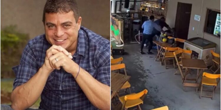 Vídeo: Ex-BBB Dhomini é filmado agredindo duas pessoas em bar de Goiânia