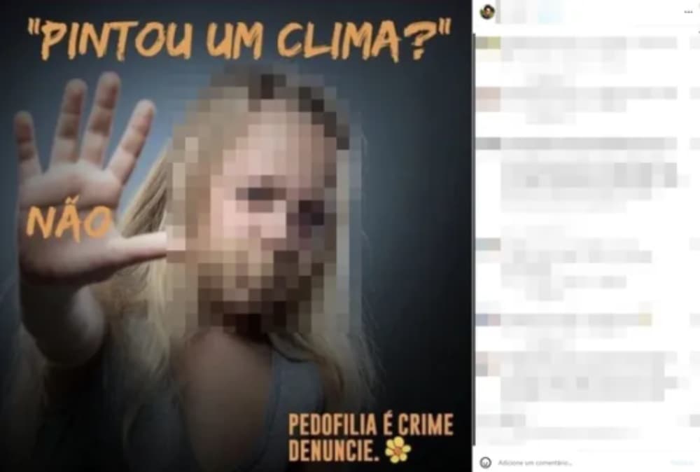 Suspeito de sequestrar e estuprar menina de 12 anos fazia postagens contra pedofilia