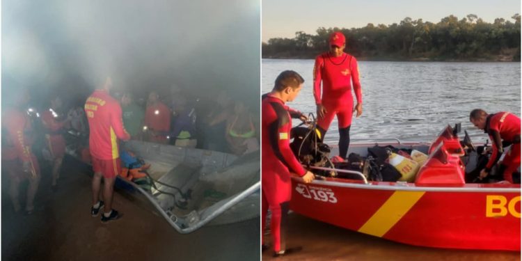 Acidente entre canoas no Rio Araguaia deixa um ferido e barqueiro desaparecido