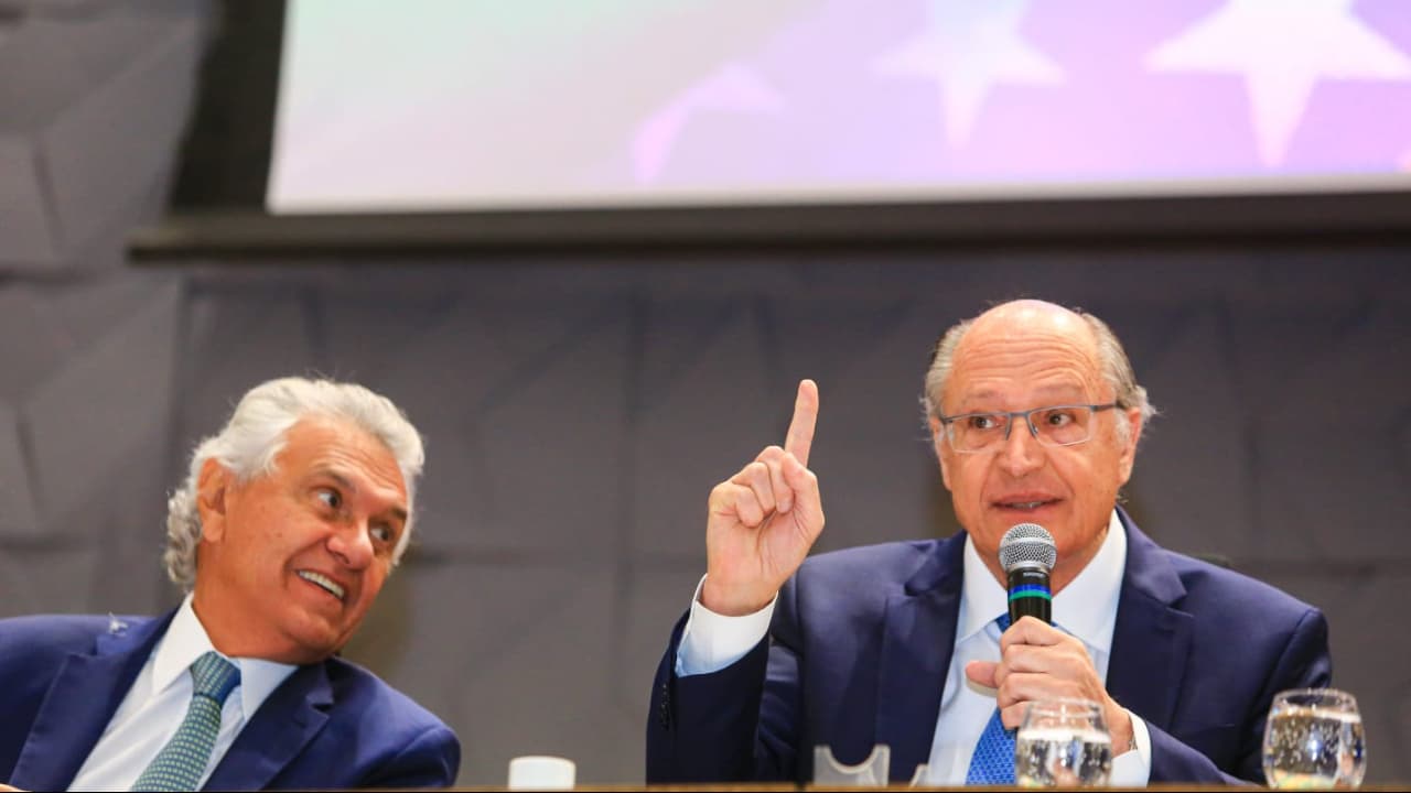 Alckmin e Caiado