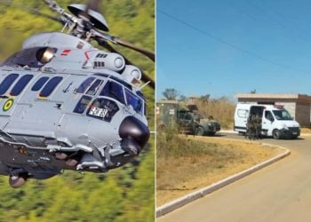 Helicóptero da Marinha, militares e Forte Santa Bárbara: tudo que envolve o acidente em Goiás