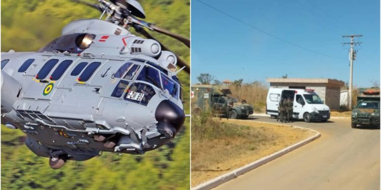 Helicóptero da Marinha, militares e Forte Santa Bárbara: tudo que envolve o acidente em Goiás