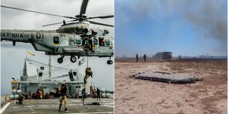 helicóptero da Marinha cai em Formosa