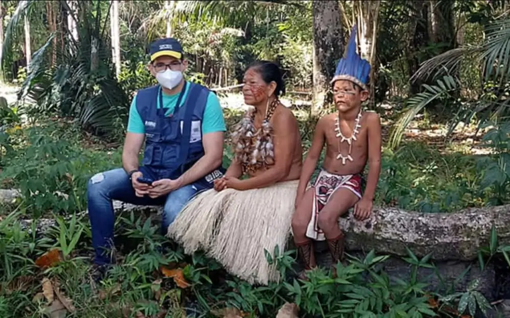 população indígena em Goiás