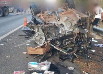 Acidente entre carro e caminhão deixa 3 mulheres mortas na BR-020; criança sobrevive