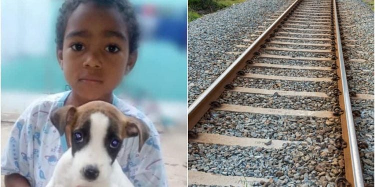 Criança tem pernas amputadas ao ser atropelada por trem, em Goiás 