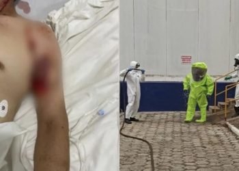 Funcionários sofrem queimaduras após vazamento de amônia em frigorífico de Goiás