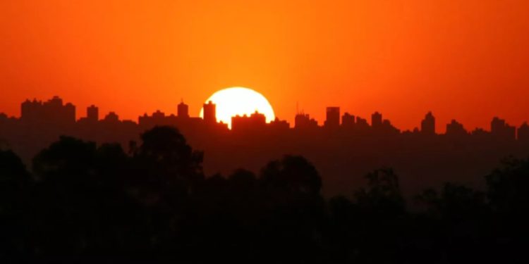 Goiânia bate recorde com o dia mais quente da história registrando 39,2°C