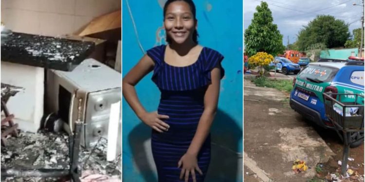 Caso Amélia Vitória: populares ateiam fogo na casa de suspeito de matar estudante