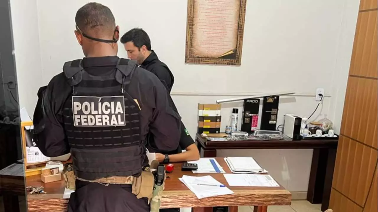 Operação da Polícia Federal desvenda fraudes bancárias em Palmas. Foto: Divulgação/PF