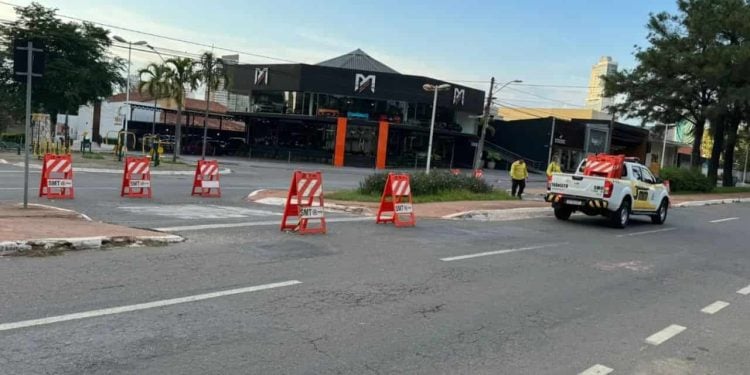 Retornos na Alameda Ricardo Paranhos serão bloqueados para prática de esportes
