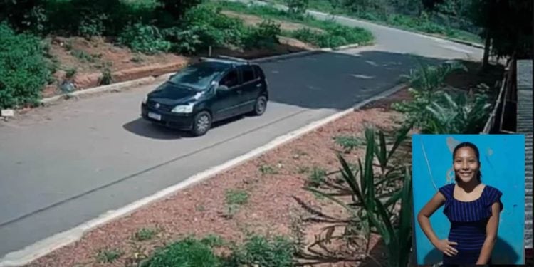 Vídeo mostra carro de suspeito passando por rua onde Amélia Vitória foi achada morta