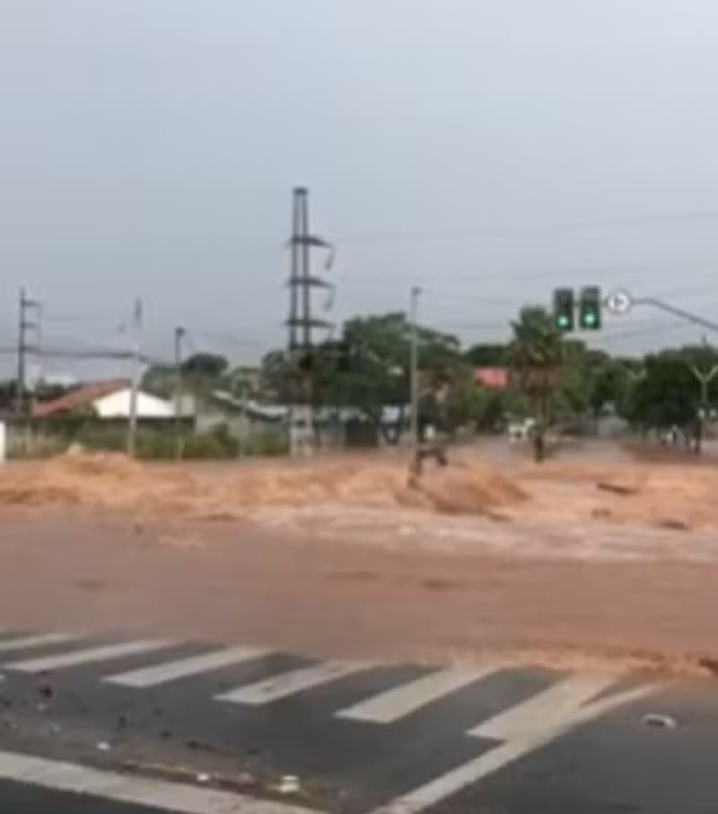 Chuva em Goiânia 