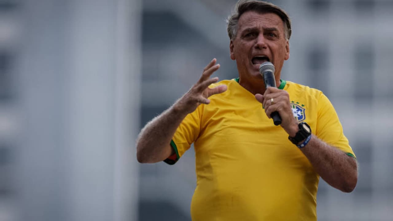 Bolsonaro Pede Projeto De Anistia Durante Ato Na Avenida Paulista - Dia ...