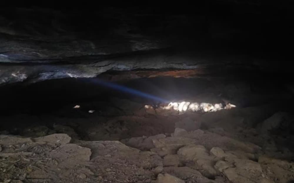 Caverna dos Ecos, em Goiás