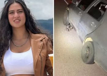 Modelo morre atropelada após descer para arrumar pneu de carro, em Goiás