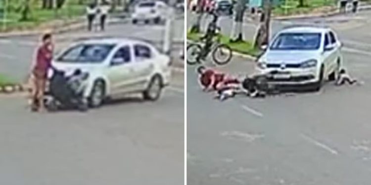 Motorista que atropelou mãe e arremessou carrinho com bebês não tem CNH