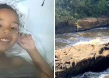 Vídeo: criança resgatada de rio após se afogar canta para família em hospital