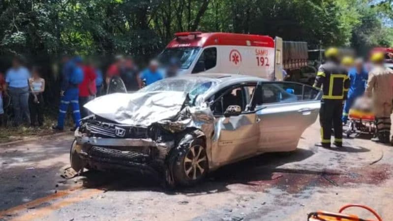 Acidente em rodovia de Goiás