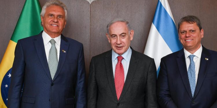 "Infeliz", diz Caiado a premiê israelense Netanyahu sobre fala de Lula 