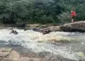 Amigos ficam ilhados após tromba d´água em cachoeira de Goiás; veja vídeo